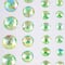 12 Pack: Adhesive Backed Rhinestone Assortment by Recollections™